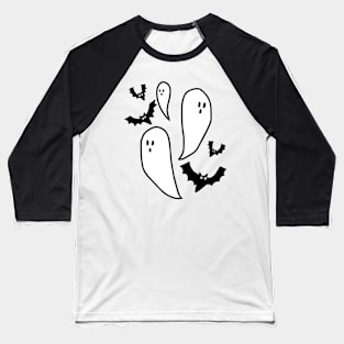 Ghost and Bats Baseball T-Shirt